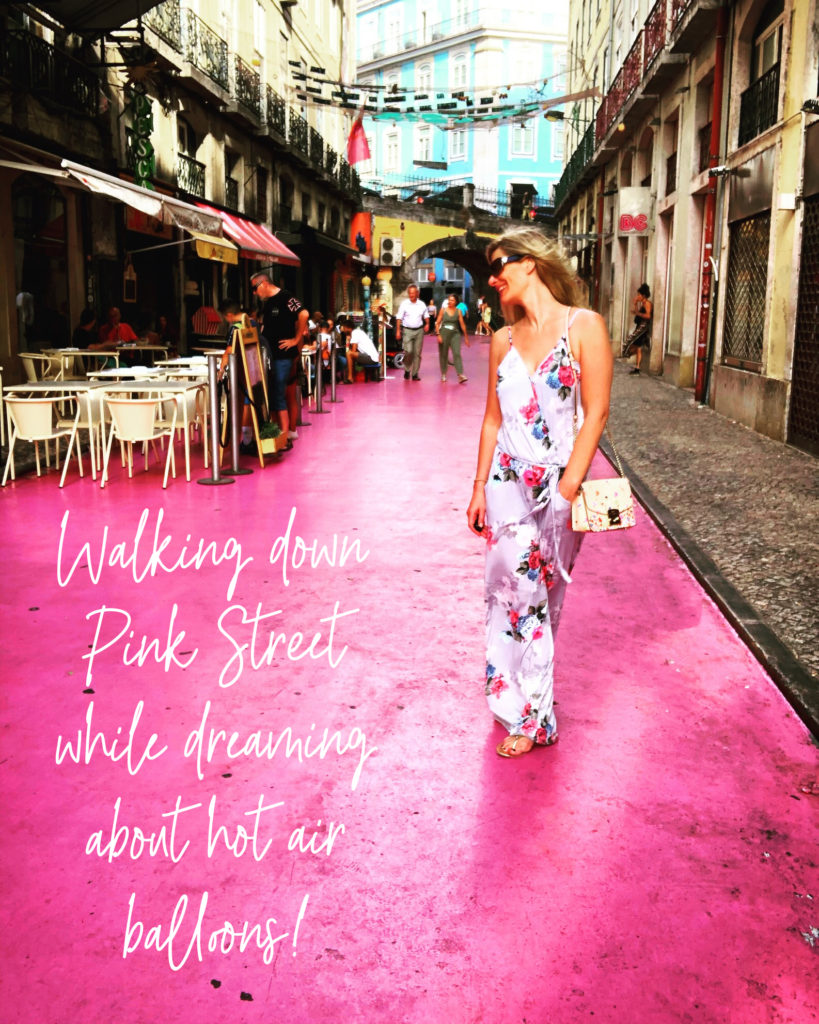 Thoughts of travel drama on Pink Street 