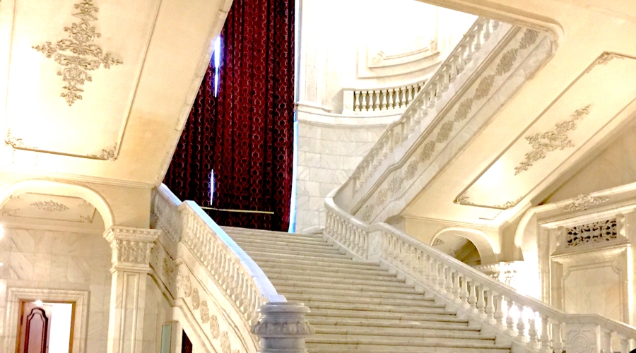 parliament palace stairs
