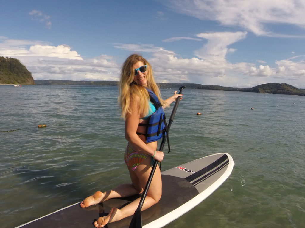 stand up paddle board in Papagayo