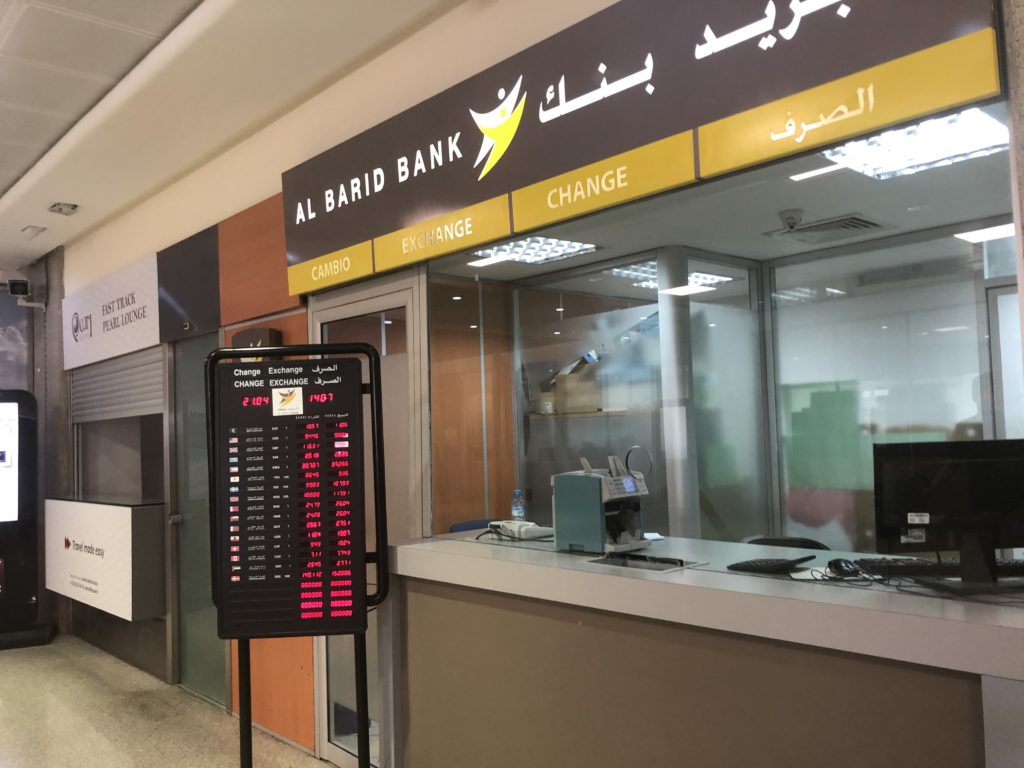 casablanca airport exchange